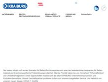 Tablet Screenshot of kraiburg-austria.com